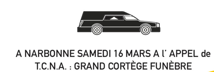 GRAND CORTEGE FUNEBRE 16 MARS 2019-10H AU PARKING DU THÉATRE