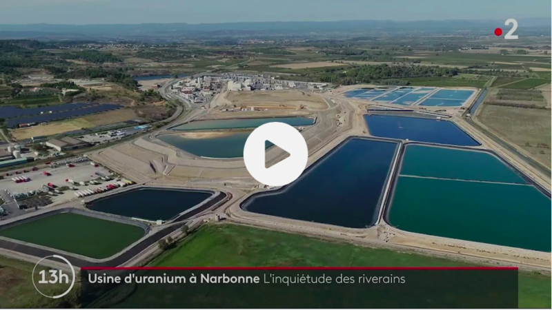 Narbonne : les riverains de l’usine d’uranium Orano Malvési inquiets des taux de radioactivité